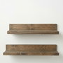 Hanah Home Raf308 Estantería Decorativa de Madera Maciza de 60 cm